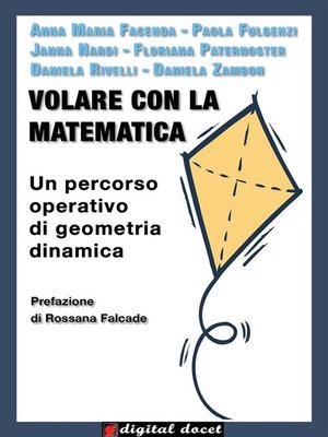 cover image of Volare con la matematica--Un percorso operativo di geometria dinamica